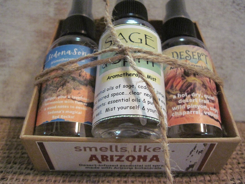 Smells like Arizona / Arizona gift set/ Arizona aromatherapy / Arizona essential oil sprays image 4