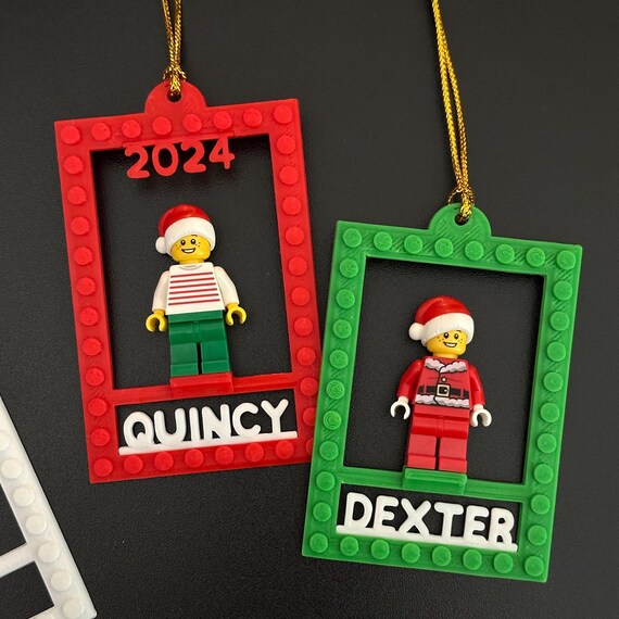 Personalized lego ornament hotsell
