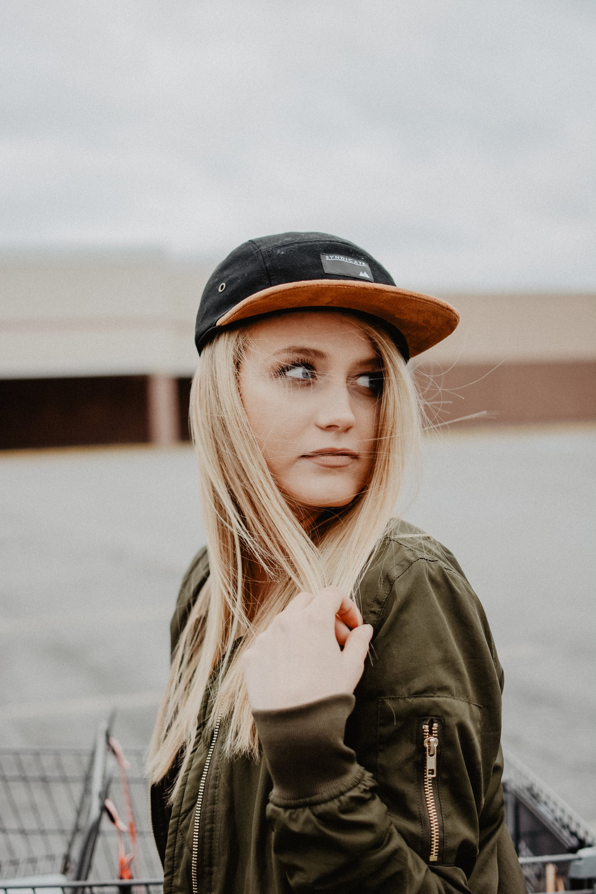 Snapback Hat Olive - Green Etsy