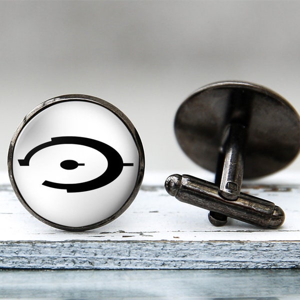 Boutons de manchette de jeu vidéo Hommes Inspiré de la bande dessinée Super-héros Film Nerd Cufflink Cadeau Geekery personnalisé pour hommes Mariage Lien de manchette pour les papas