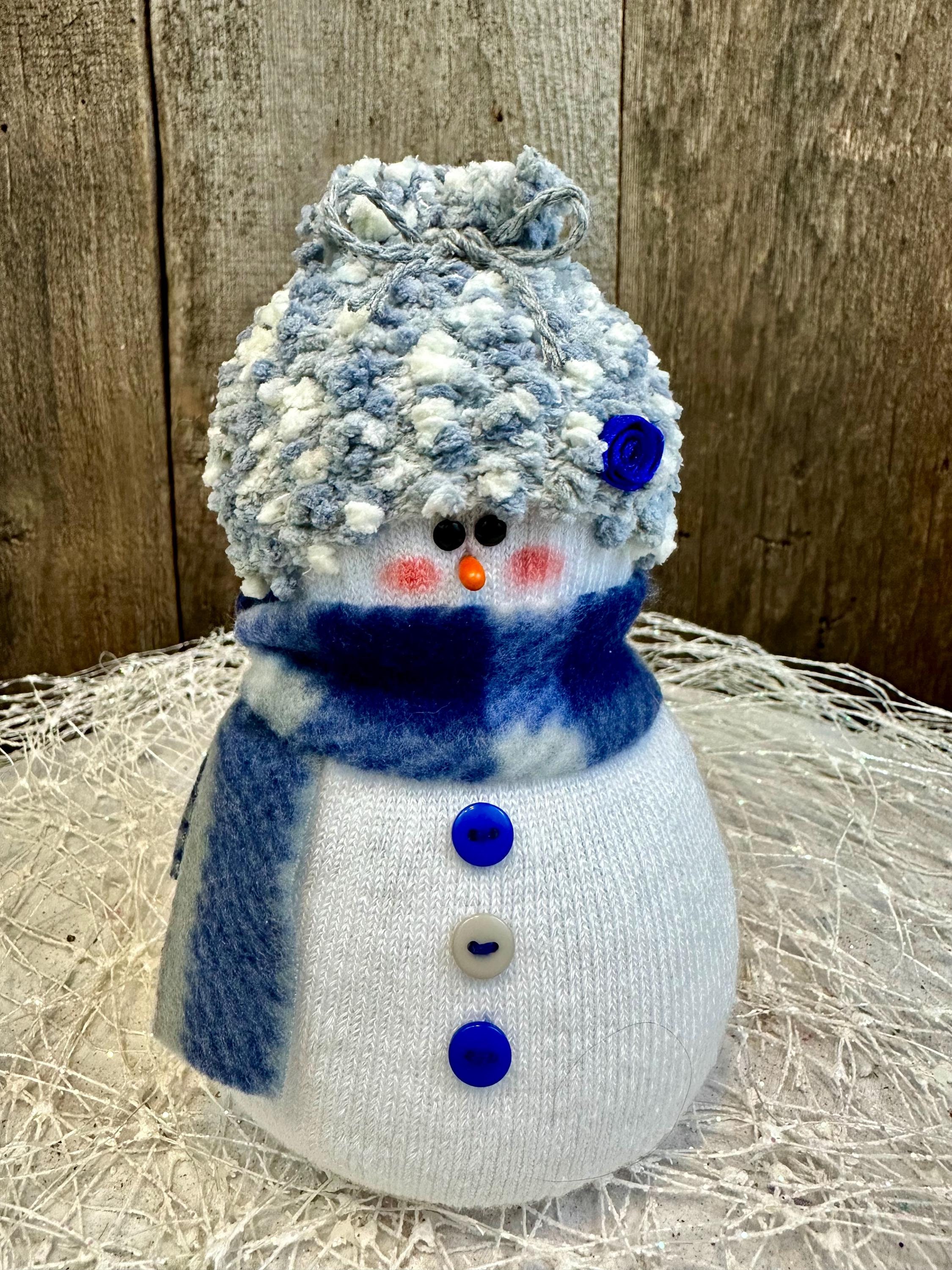 Nieve Hecho MuÃ±ecos De Arroz Con Calcetines Muñeco De Nieve