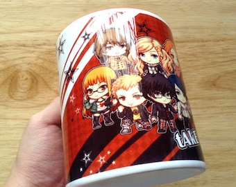 Persona mug, Persona ceramic mug, 11 oz mug, Persona coffee mug, Persona cup