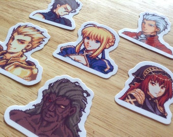 Fate Grand Order ステッカー、Fate ビニールステッカー、セイバー