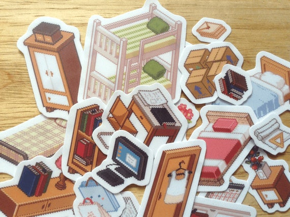 ## 9. Pixel Sticker Art Scrapbooking