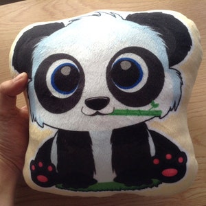 Pandakissen, doppelt doppelseitig Panda Plüschtier Kissen Panda Plüsch Kissen, süße Panda gefüllte Kissen, Kissen, Panda-Geschenk, Panda-Liebhaber-Geschenk