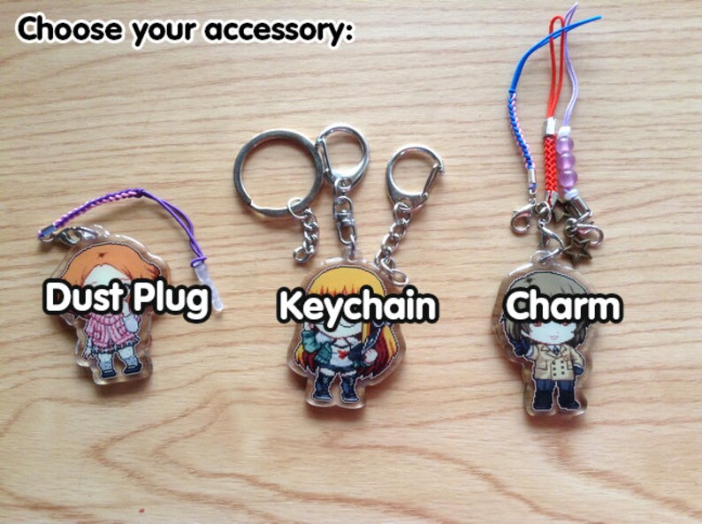yu rise anime phone strap yosuke Persona 4 Keychain chie Persona 4 acrylic keychain Persona 4 acrylic charms anime keychain kanji
