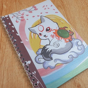 Okamiden Spiral Notebook