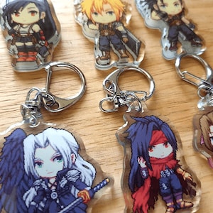 Ff7 Keychain - Etsy