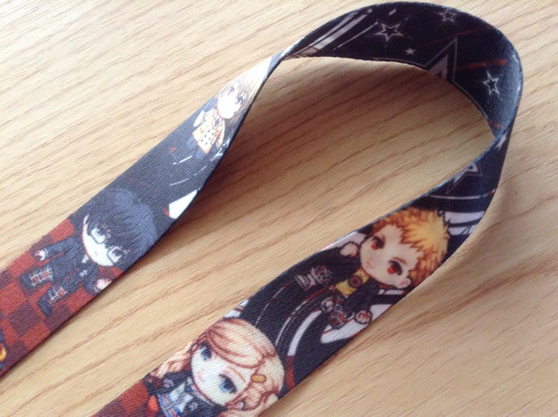 Persona lanyard, double sided lanyard, anime lanyard, lanyard, cute lanyard, akira lanyard, goro lanyard, futaba, ann, ryuji image 5