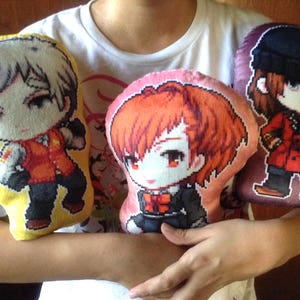 Persona 3 Ken Pillow, Persona 3, Ken Amada, Ken plushie, Ken plush, anime pillow, Stuffed pillow, persona 3 plush, Double sided image 5