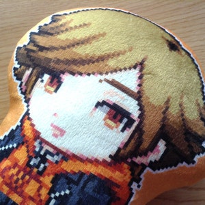 Persona 3 Ken Pillow, Persona 3, Ken Amada, Ken plushie, Ken plush, anime pillow, Stuffed pillow, persona 3 plush, Double sided image 3