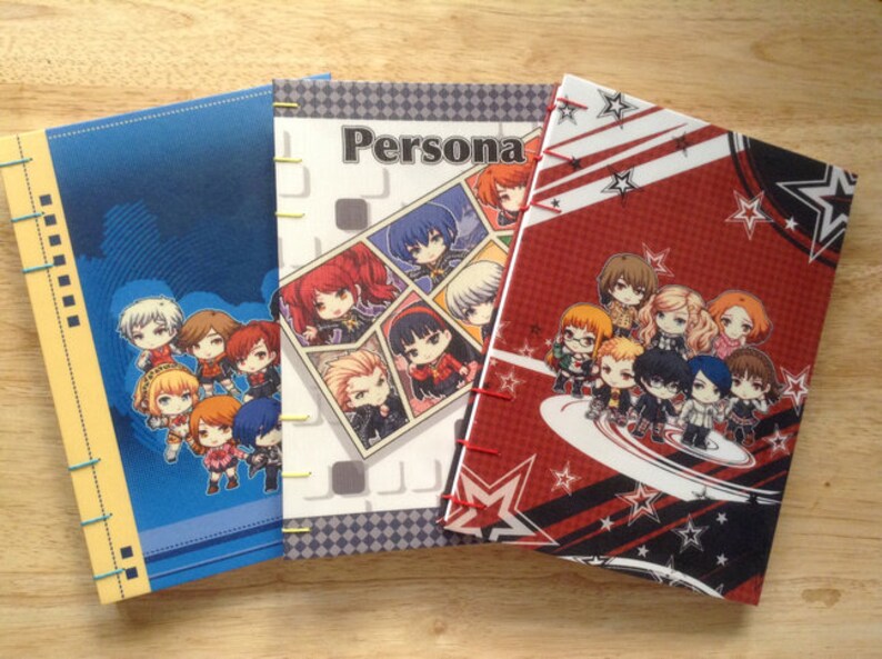 persona journal persona notebook a6 journal anime notebook