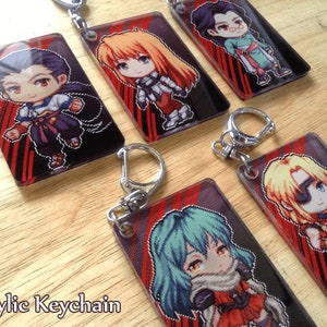 Breloczki Xenogears, brelok Xenogears, Xenogears, Xenogears Fei, Xenogears Elly, Xenogears Citan, Bart, Emeralda, brelok do gier wideo
