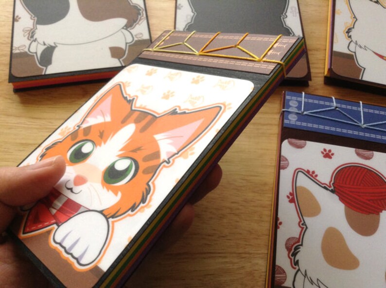 Personalized Notepad Cat Notepad A6 Notepad Custom Notepad Etsy