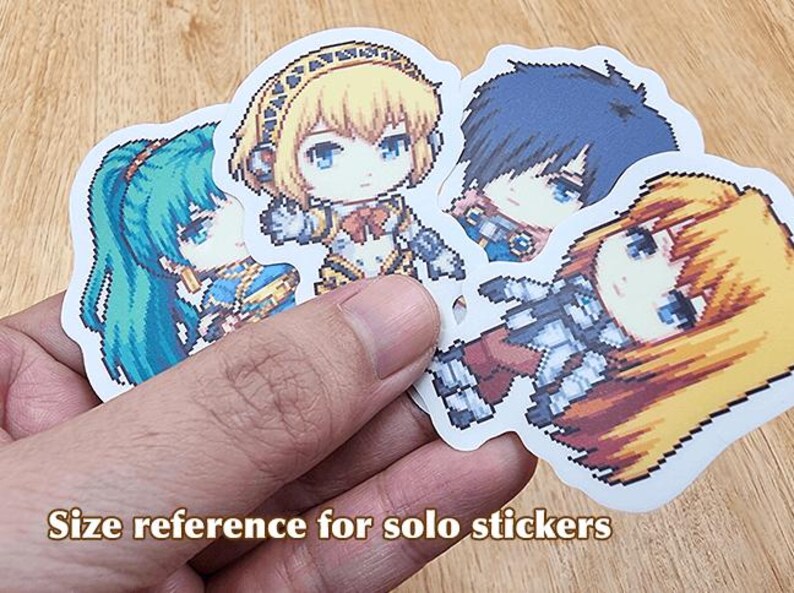 Guilty Gear Vinyl Stickers, Guilty Gear Stickers, Ky Kiske, Millia Rage ...