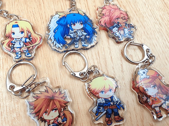 テスタメント&ディズィー　キーホルダー ギルティギア　イスカ ギルティギア 鶍(イスカ) キーホルダー