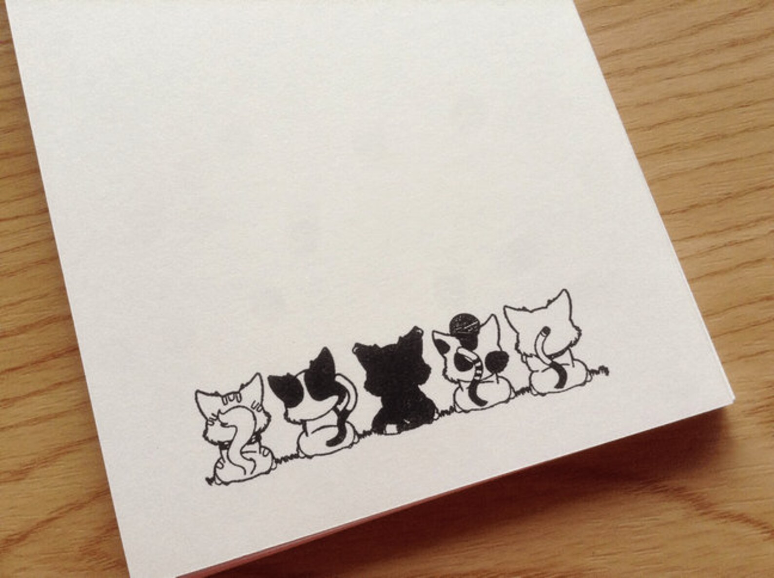 Personalized Notepad Cat Notepad A6 Notepad Custom Notepad Etsy