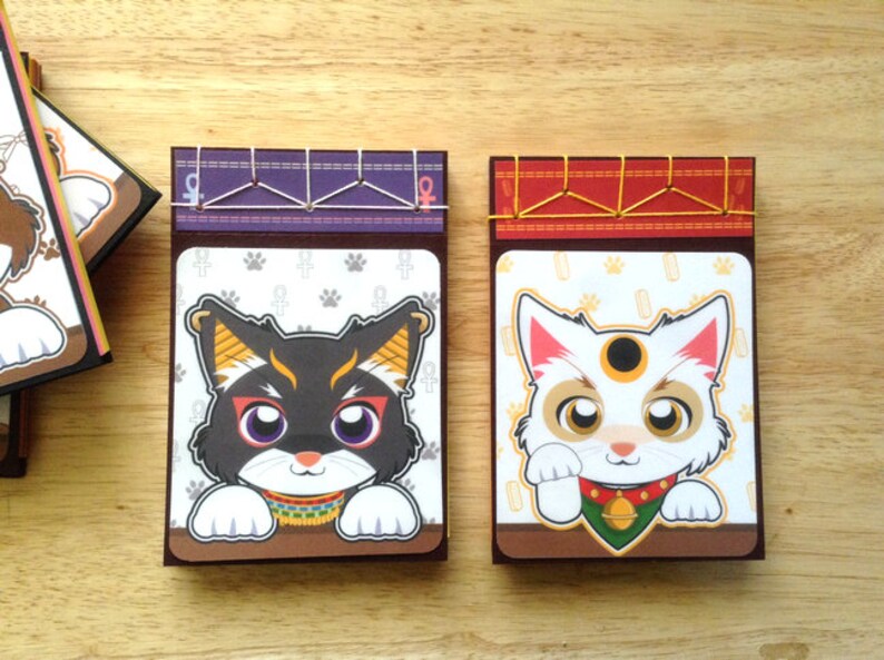 Personalized Notepad Cat Notepad A6 Notepad Custom Notepad Etsy