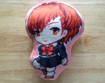 Persona 3 Minako Pillow, Persona 3, Minako Arisato, Minako plushie, Hamuko plush, anime pillow, Stuffed pillow, persona 3 plush, Double side