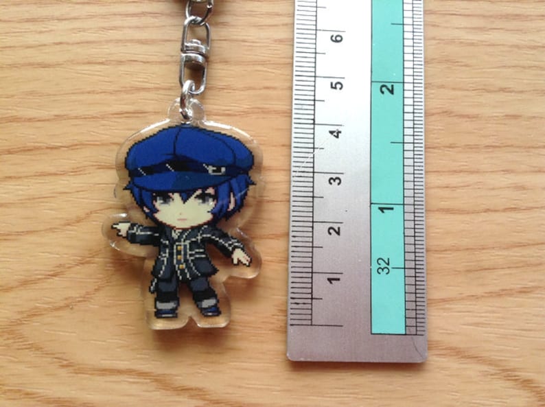 yu rise anime phone strap yosuke Persona 4 Keychain chie Persona 4 acrylic keychain Persona 4 acrylic charms anime keychain kanji