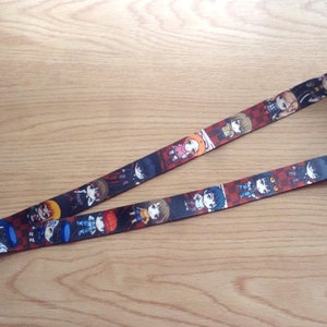 Persona lanyard, double sided lanyard, anime lanyard, lanyard, cute lanyard, akira lanyard, goro lanyard, futaba, ann, ryuji image 3