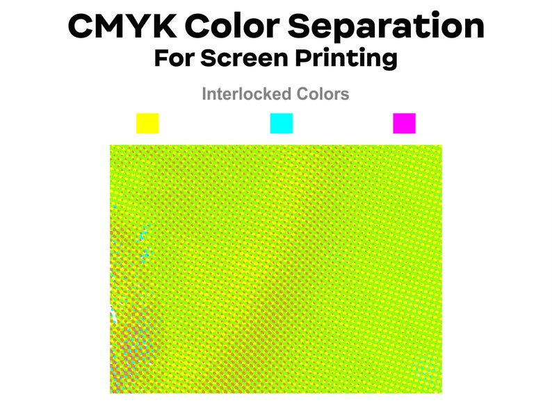 CMYK Color Separation, Spot Color , Simulated Process for Screen