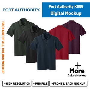 Semi editable Port Authority K584 Size Color Chart Port Authority Silk Touch Performance 1 4 Zip Pullover Port Authority K 584 Etsy Australia