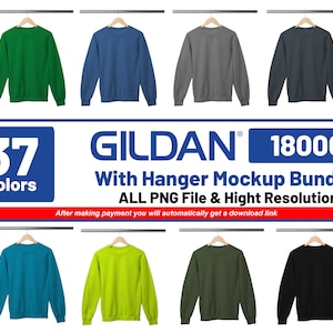Gildan 18000 Sweatshirt Mockup Bundle | G180 | Gildan 18000 | Real Model Mockup | Neutral Casual Simple Spring Gildan 18000 Mocks