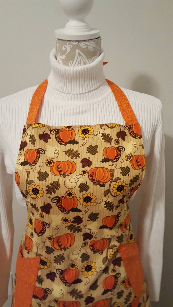 Ladies apron fabric apron kitchen apron gift for cook