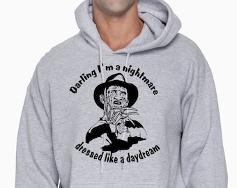 Freddy Krueger Nightmare on Elm St Nightmare hoodie - Daydream - Music Crossover - horror - pop culture