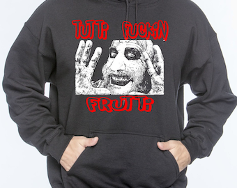 Captain Spaulding Tuti Fruity Hoodie - House of 1000 Corpses  - Rob Zombie - Horror - Devils Reject