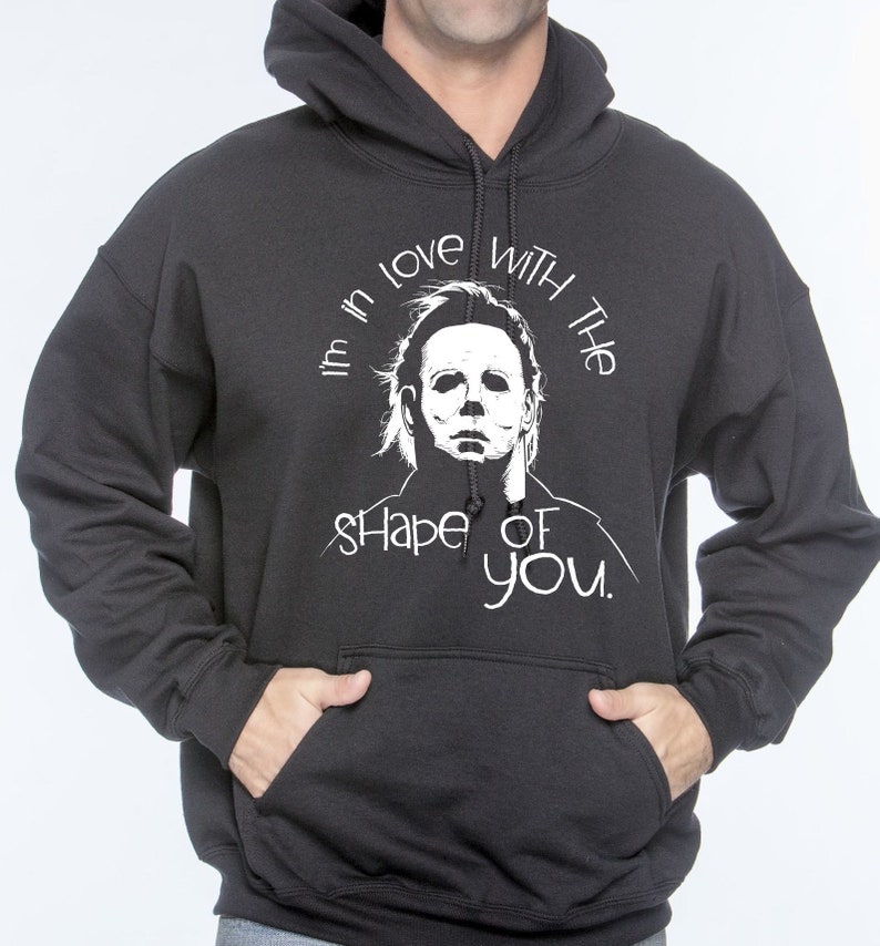 Michael Myers hoodie Halloween Shape of You Crossover Horror Classic Pop Culture image 1