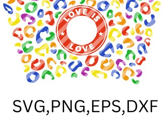 Love is Love Full Wrap SVG