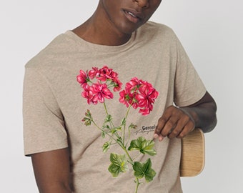 Ecological and sustainable Unisex T-shirt Impatiens