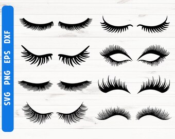 Download Lashes svg | Etsy