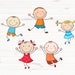Children SVG files Kids svg Digital files Cricut Silhouette Children cut files Commercial use svg