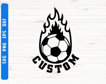 Soccer svg Football svg Soccer logo Football logo Customized logo design
