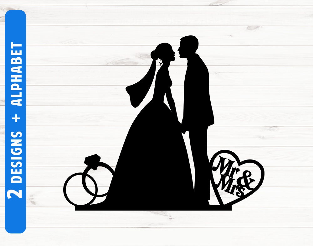 Free Free Svg Wedding Cake Topper 545 SVG PNG EPS DXF File