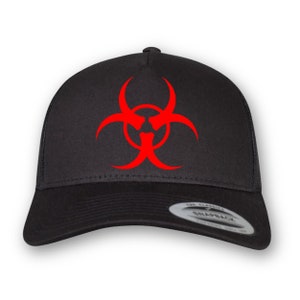 Biohazard Red Logo Hat