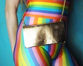 rose gold strap bag