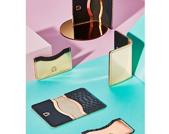 Python and Metallic Cardholder