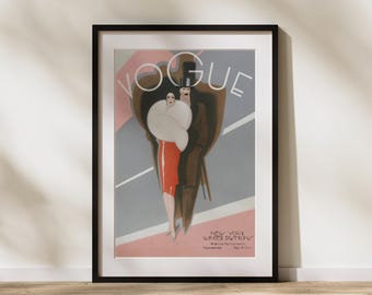 Vintage Vogue Art Deco Print: Southern Fashions Giclée Poster - Etsy