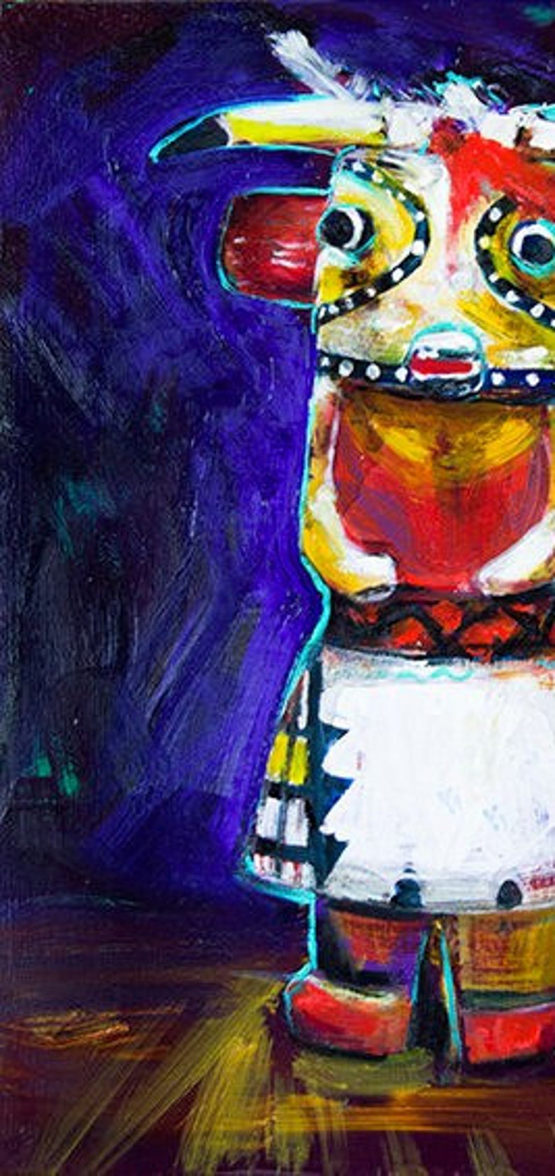 Wakas, Hopi Kachina, Kachina of Cows, Digital Prints, Fine Art Print ...