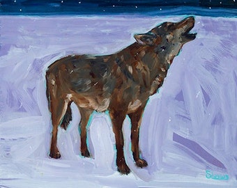 Lonely Are the Brave, An Original Oil Painting by Andrew Shows, New Mexico Painting, SW Art, New Mexico Decor, Oil on Board, Santa Fe Art
