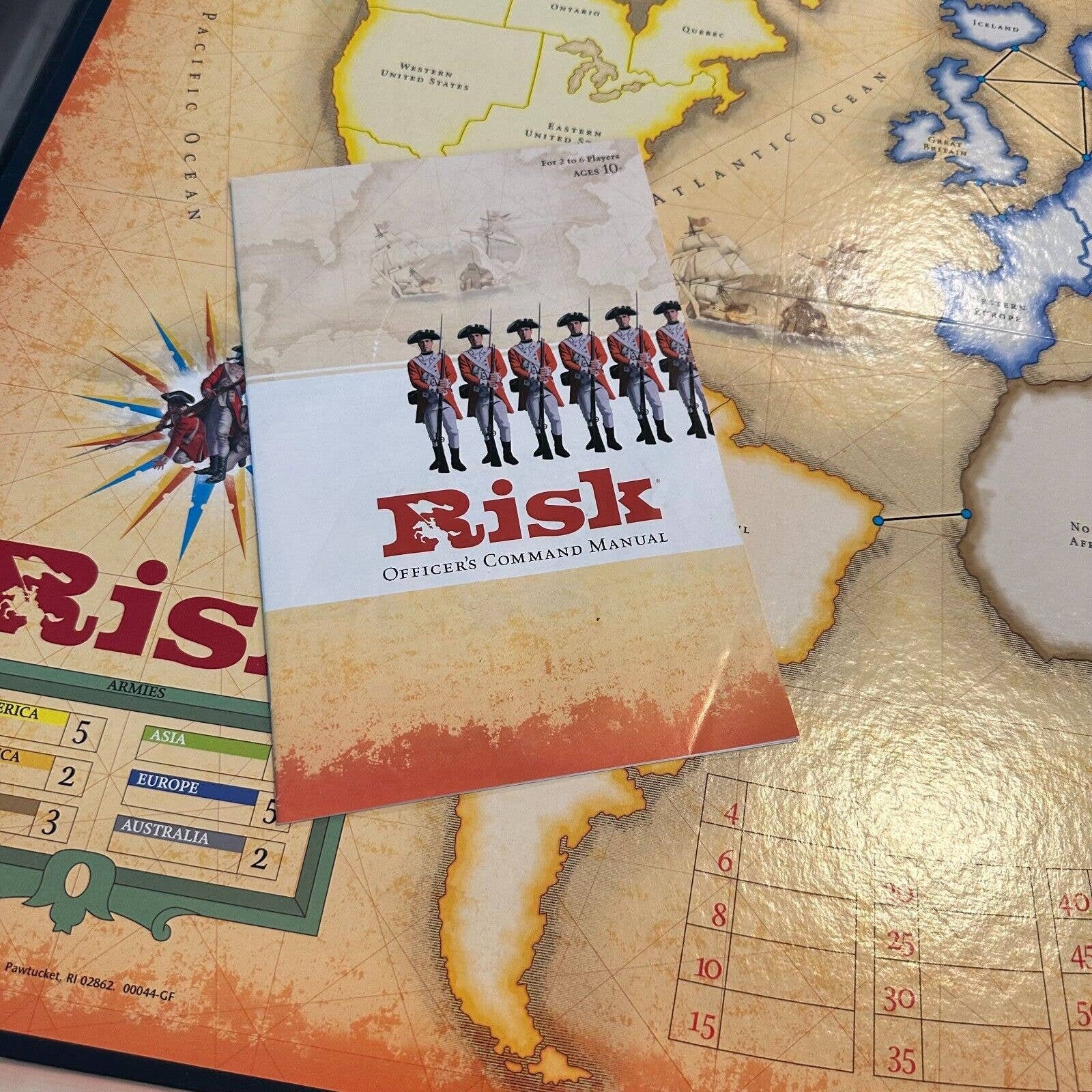 Risk Board Game the Game of Global Domination 2003 Parker Brothers - Etsy
