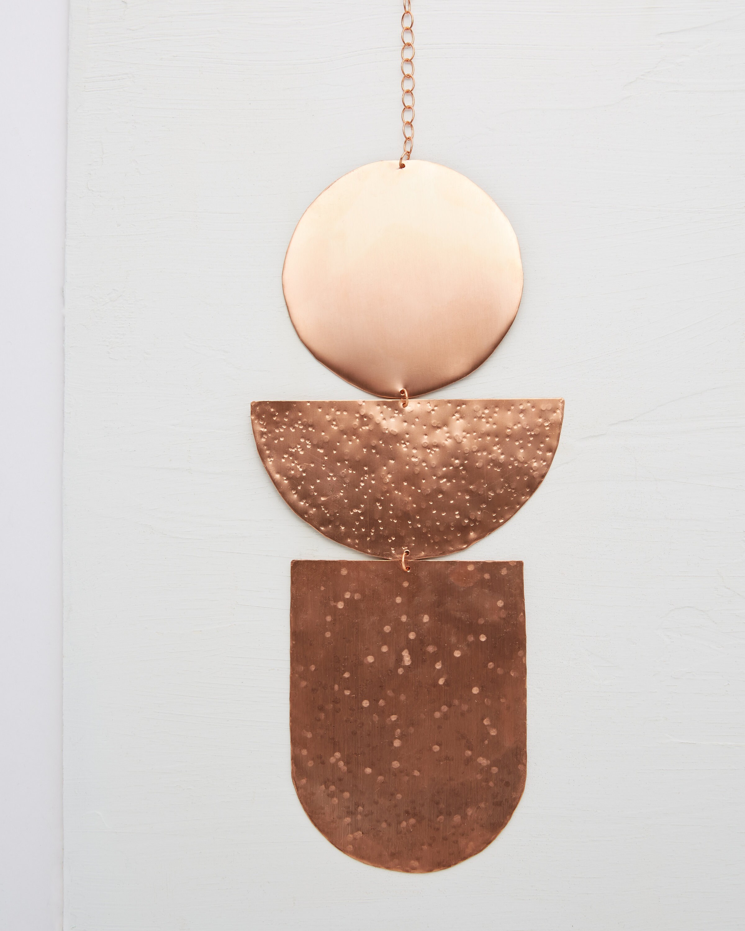 Hammered Copper Wall Hanging Etsy Canada
