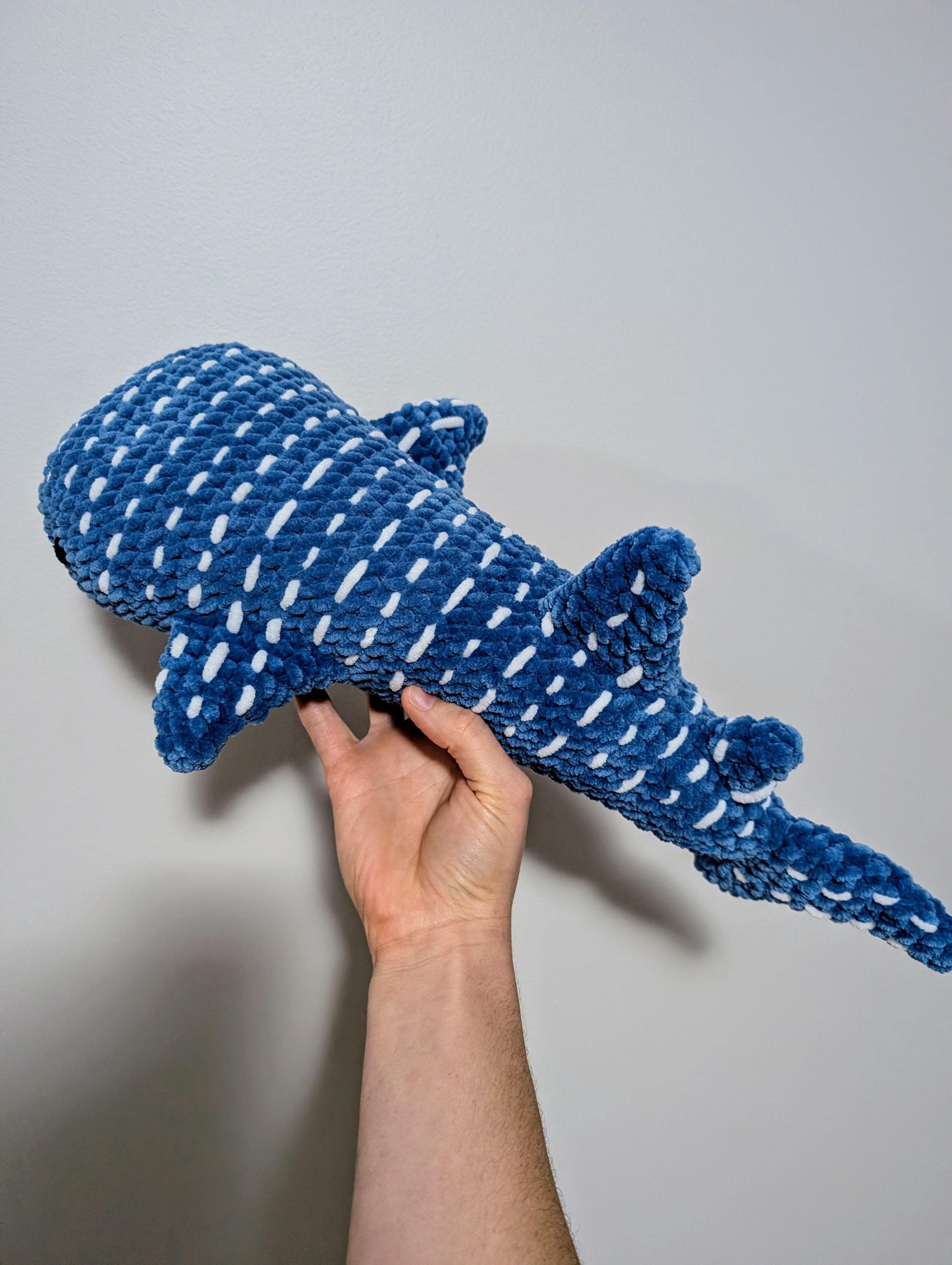 Large Plush Whale Shark Crochet Pattern - Etsy
