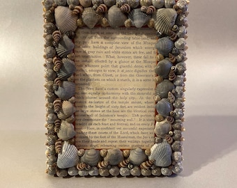 Handmade Seashell Picture Frame