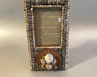 Handmade Seashell Picture Frame