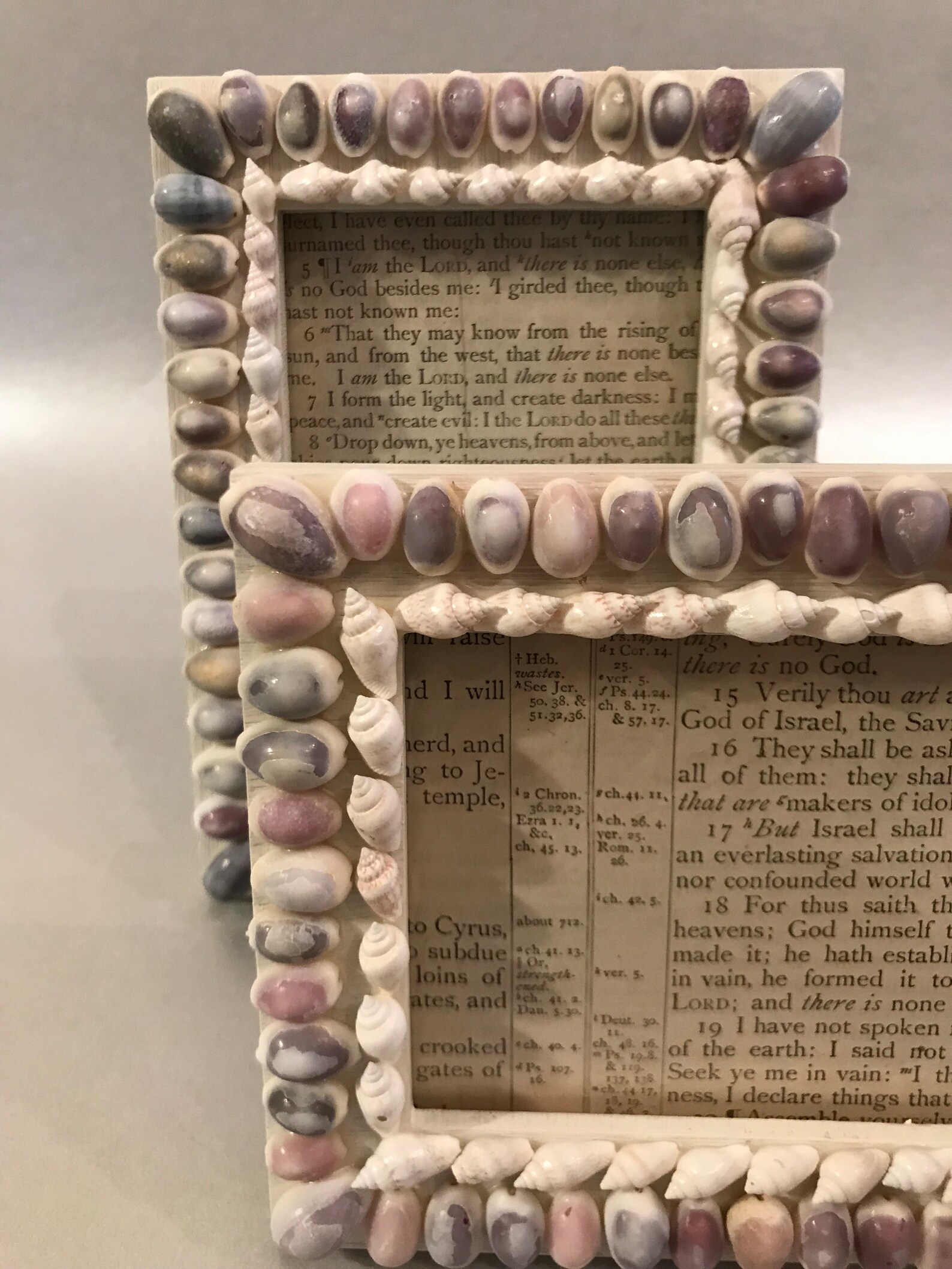 Handmade Shell Frame, Seashell Picture Frame, Sea Shell Photo Frame - Etsy